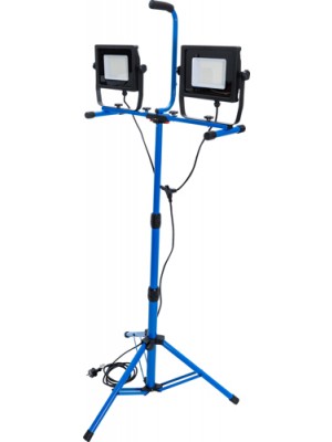 BGS 85338 Duo-SMD-LED-Arbeits-Strahler | mit Stativ | 2 x 70 W