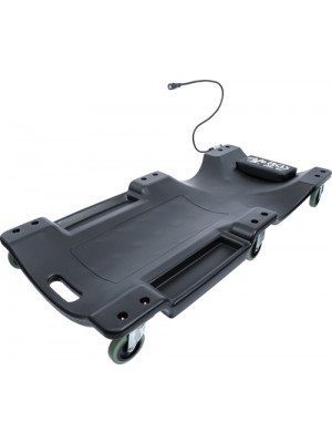 BGS 2996 Werkstatt-Rollbrett | mit Arbeitslampe | 1030 x 500 mm