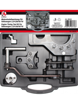 BGS 98443 Motor-Einstellwerkzeug-Satz | für VAG 2.5 / 4.9D / TDI Pumpe-Düse