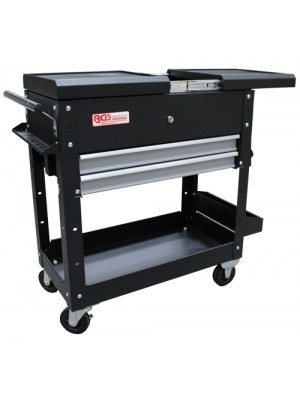 BGS 4105 Werkstattwagen | 2 Schubladen | Horizontal-Doppelauszug | leer