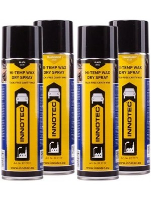 Innotec Hi-Temp Wax Dry Spray Transparent (6100) 2x 500ml