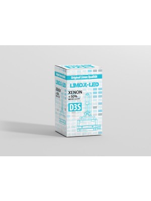 LIMOX LED Xenon Brenner Birne D3S PK32d-5 12V 35 Watt 4300K Kelvin 50% Mehr Licht