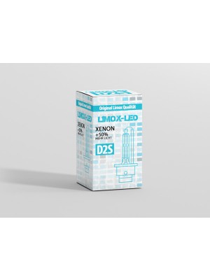 LIMOX LED Xenon Brenner Birne D2S P32d-2 12V 35 Watt 6000K Kelvin 50% Mehr Licht