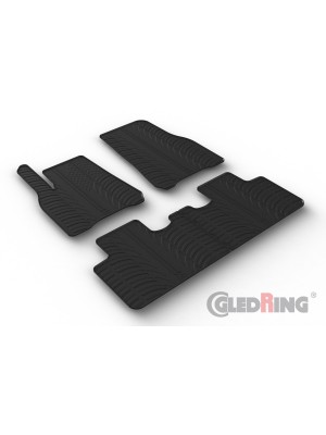 Original Gledring Passform Fußmatten Gummimatten 4 Tlg. - TESLA Model Y 03.2020->