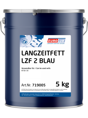 EUROLUB LANGZEITFETT LZF 2 BLAU 5kg Eimer