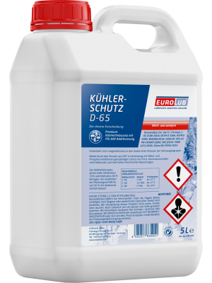 EUROLUB Kühlerfrostschutz D-65 5l Kanister