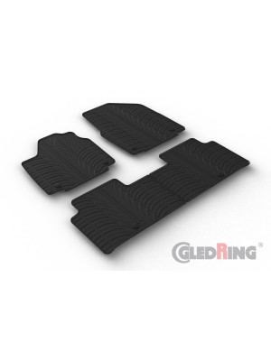 Original Gledring Passform Fußmatten Gummimatten 4 Tlg.+Fixing - KIA EV6 Elektro 05.2021->