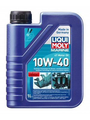 Liqui Moly 25012 Marine 4T Motor Oil 10W-40 1l