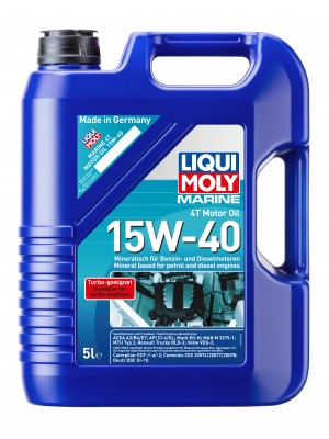 Liqui Moly 25016 Marine 4T Motor Oil 15W-40 5l