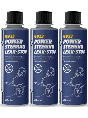 Mannol Power Steering Leak Stop 3x 250 Milliliter