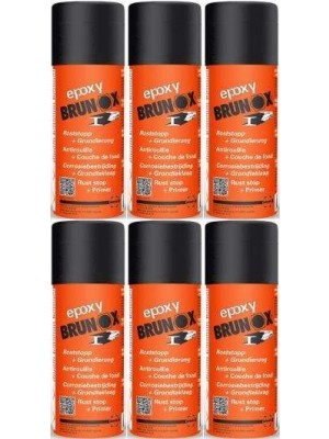 Brunox Roststopp + Grundierung 6x 400 Milliliter