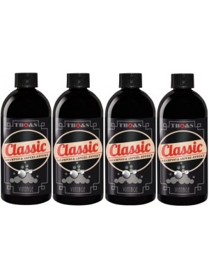 TBO&S Classic Shampoo & Abperleffekt 4x 500ml