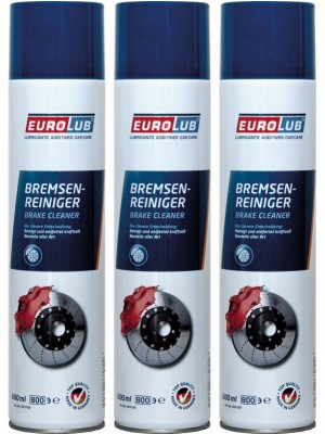 EUROLUB Bremsenreiniger Spray 3x 600ml