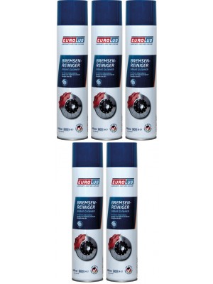 EUROLUB Bremsenreiniger Spray 5x 600ml