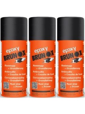 Brunox Roststopp + Grundierung 3x 400 Milliliter