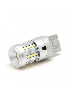 LIMOX LED Metalsockel W21/5W T20 7443 W3x16q 26x 3030 SMD Weiß 100 % Canbus Inside