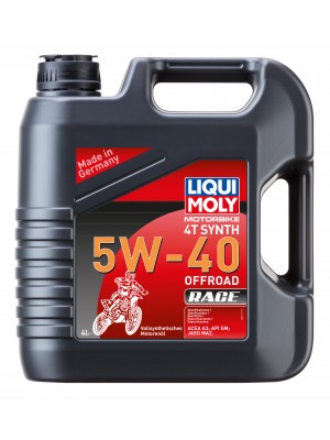 Liqui Moly 3019 Motorbike 4T Synth 5W-40 Offroad Race 4l