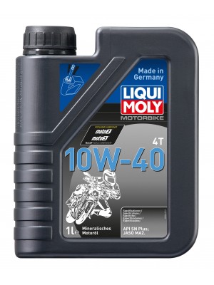 Liqui Moly 3044 Motorbike 4T 10W-40 Basic Street Motorrad Motoröl 1l