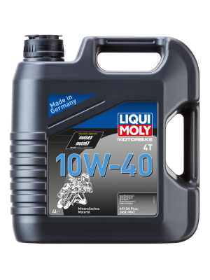 Liqui Moly 3046 Motorbike 4T 10W-40 Basic Street Motorrad Motoröl 4l