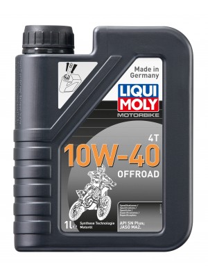 Liqui Moly 3055 Motorbike 4T 10W-40 Offroad 1l Motorrad Motoröl Flasche