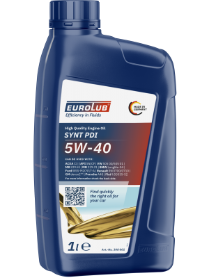 Eurolub SYNT PDI SAE 5W-40 Motoröl 1l