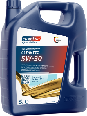 Eurolub CLEANTEC 5W-30 Motoröl 5l