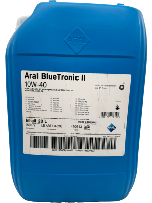 Aral Blue Tronic II 10W-40 Diesel & Benziner Motoröl 20l Kanister