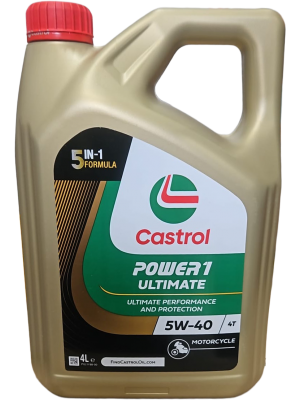 Castrol Power 1 Ultimate 4T 5W-40 Motorrad Motoröl 4l Kanne