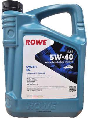 ROWE HIGHTEC SYNTH RS SAE 5W-40 5 Liter