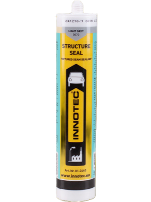 Innotec Structure Seal - Hellgrau (0070) | Dauerelastische Dichtmasse auf MS-Polymere Basis | 290 ml Kartusche