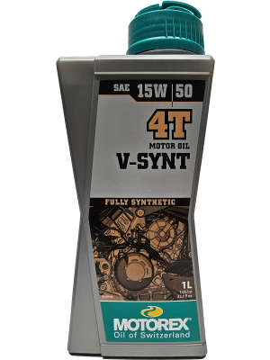MOTOREX 4T V-SYNT SAE 15W-50 1 Liter Flasche