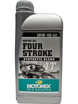 MOTOREX 4-Stroke 4T 10W-40 1 Liter Flasche
