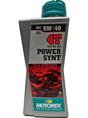MOTOREX 4T Power Synt SAE 5W-40 1 Liter Flasche