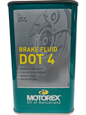 MOTOREX Bremsflüssigkeit DOT 4 1 Liter Flasche