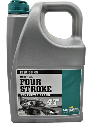 MOTOREX 4-Stroke 4T 15W-50 4 Liter Kanister