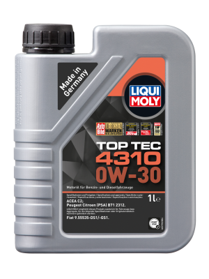 Liqui Moly 3735 Top Tec 4310 0W-30 Motoröl 1l