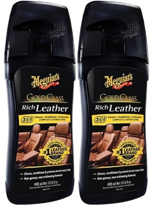 Meguiars Gold Class Lederreiniger 2x 400 Milliliter