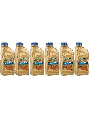 Ravenol Eco Synth ECS SAE 0W-20 Motoröl 6x 1l = 6 Liter