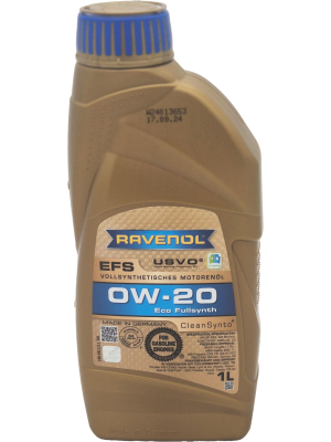 Ravenol EFS EcoFullSynth. SAE 0W-20 Motoröl 1 Liter Flasche