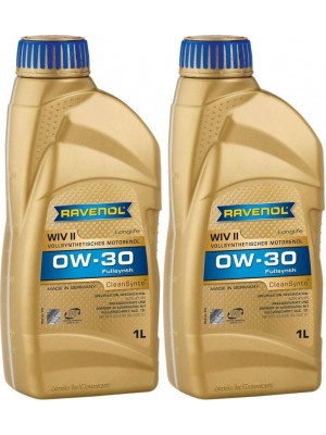 Ravenol WIV SAE 0W-30 Longlife II Motoröl 2x 1l = 2 Liter