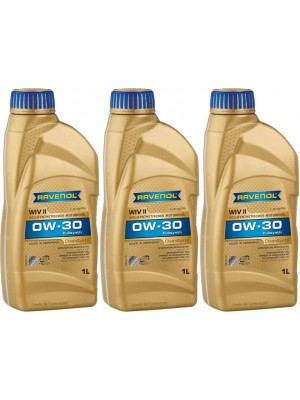 Ravenol WIV SAE 0W-30 Longlife II Motoröl 3x 1l = 3 Liter