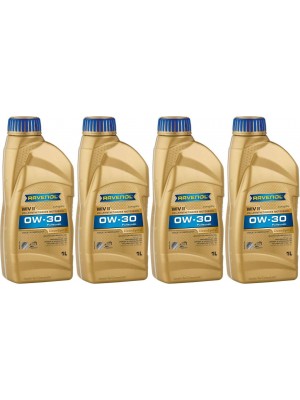 Ravenol WIV SAE 0W-30 Longlife II Motoröl 4x 1l = 4 Liter