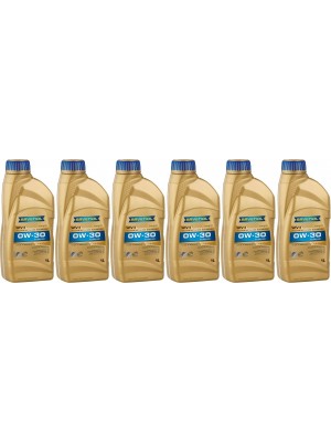 Ravenol WIV SAE 0W-30 Longlife II Motoröl 6x 1l = 6 Liter