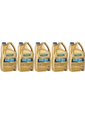 Ravenol WIV SAE 0W-30 Longlife II Motoröl 5x 5 = 25 Liter