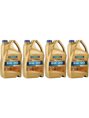 Ravenol DXG SAE 5W-30 Vollsynth Dexos 1 Gen 2 Motoröl 4x 5 = 20 Liter