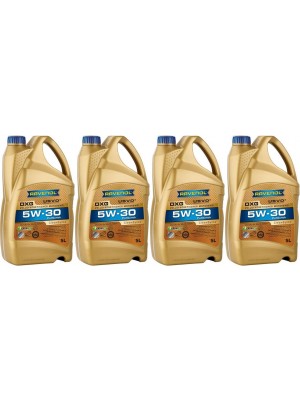 Ravenol DXG SAE 5W-30 Vollsynth Dexos 1 Gen 2 Motoröl 4x 5 = 20 Liter