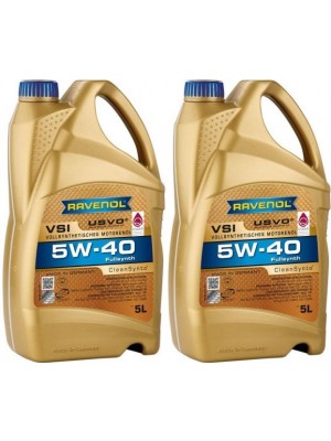 Ravenol VSI SAE 5W-40 Vollsynth Motoröl 2x 5 = 10 Liter