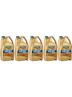 Ravenol VSI SAE 5W-40 Vollsynth Motoröl 5x 5 = 25 Liter