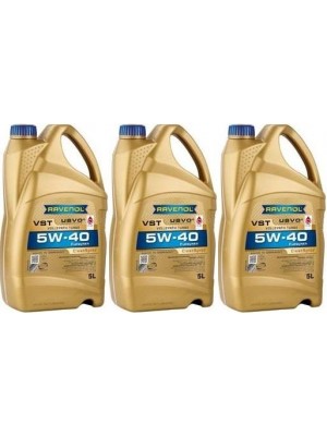 Ravenol VollSynth Turbo VST SAE 5W-40 Motoröl 3x 5 = 15 Liter