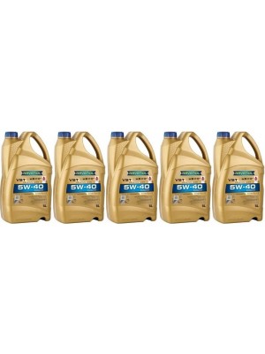 Ravenol VollSynth Turbo VST SAE 5W-40 Motoröl 5x 5 = 25 Liter